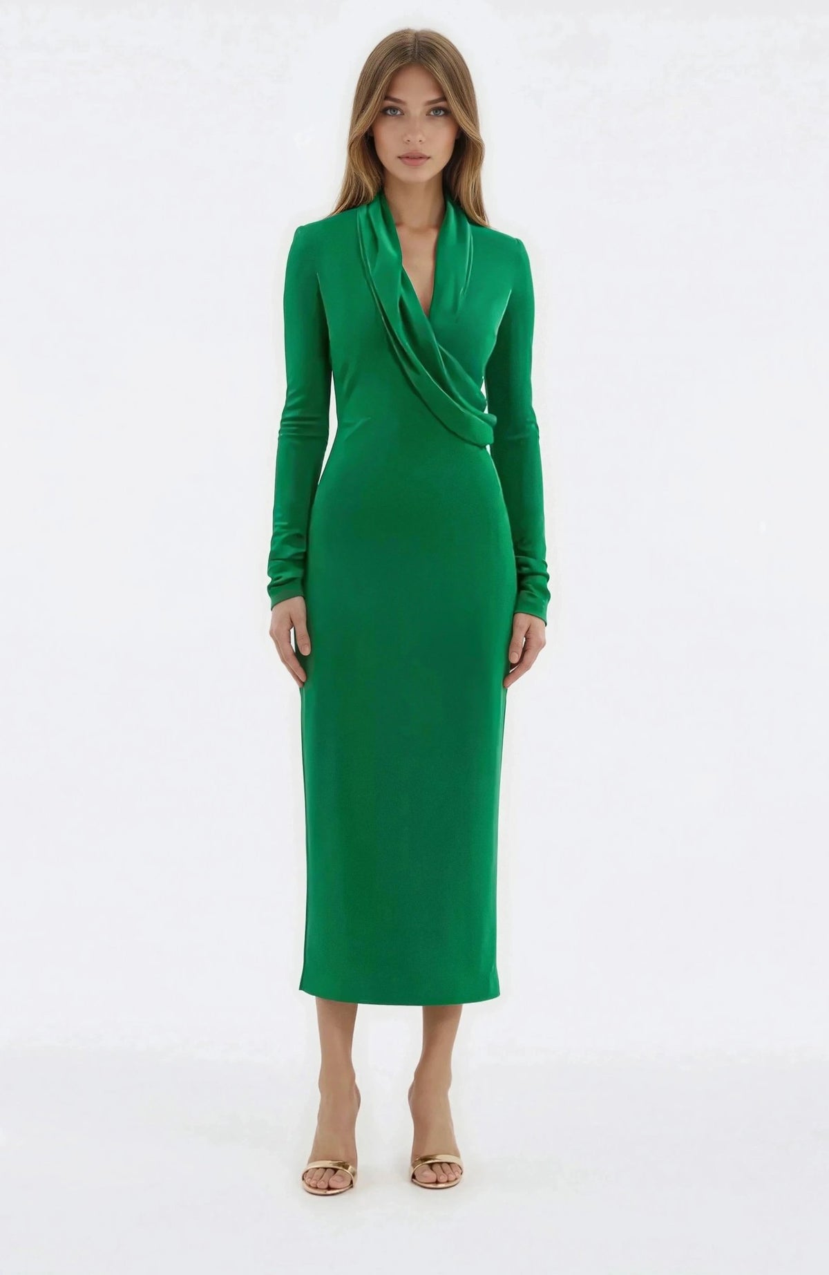 Erin L/S Midi – Emerald Erin L/S Midi – Emerald