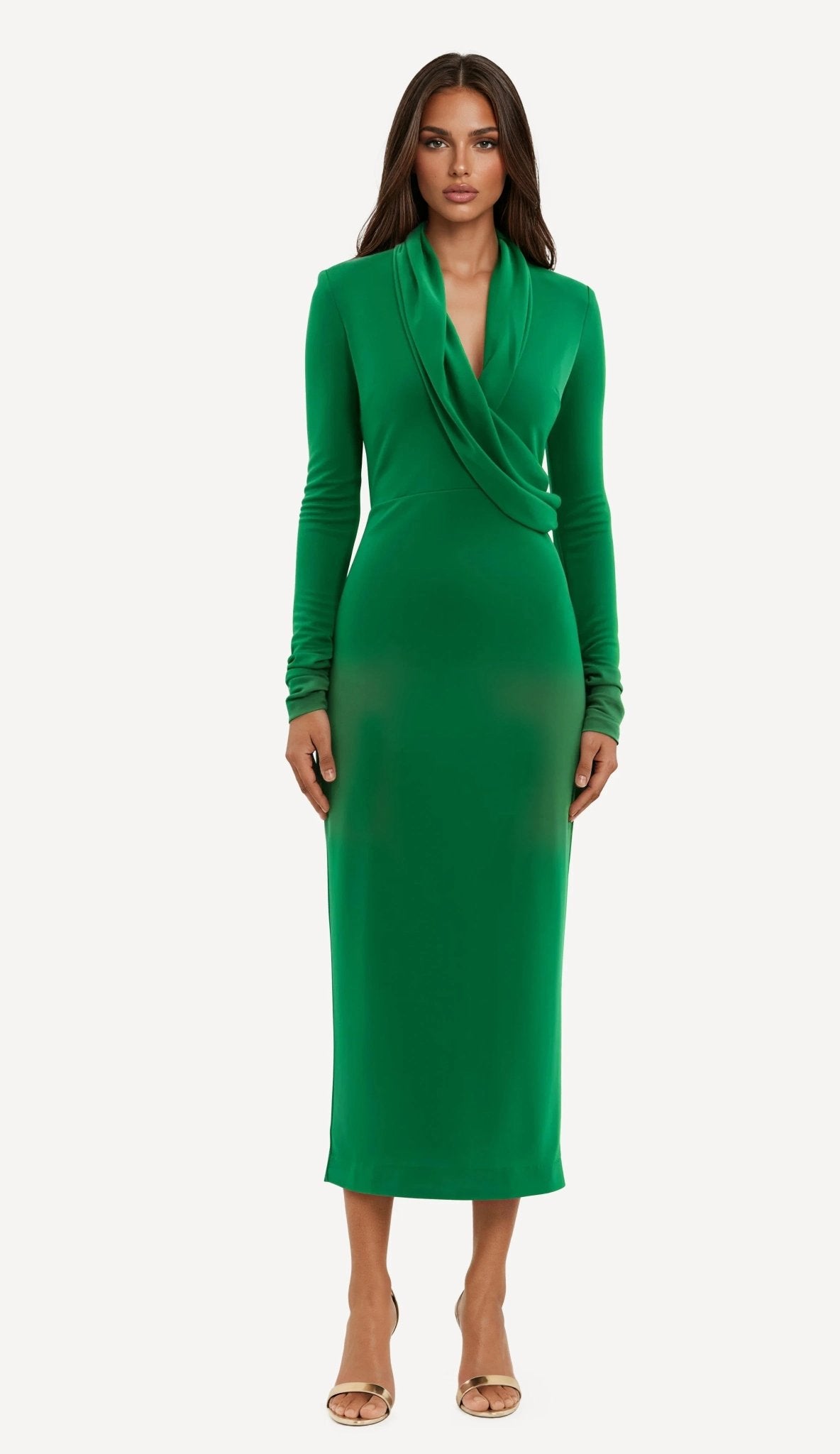 Erin L/S Midi – Emerald Erin L/S Midi – Emerald
