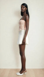 Estie Embroidered Corset Top