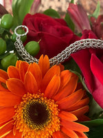 Foxtail Chainmaille Bracelet in Sterling Silver Foxtail Chainmaille Bracelet in Sterling Silver