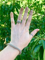 Foxtail Chainmaille Bracelet in Sterling Silver Foxtail Chainmaille Bracelet in Sterling Silver