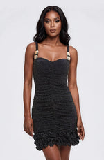 Gavea Mesh Mini Dress – Black Gavea Mesh Mini Dress – Black