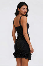 Gavea Mesh Mini Dress – Black Gavea Mesh Mini Dress – Black