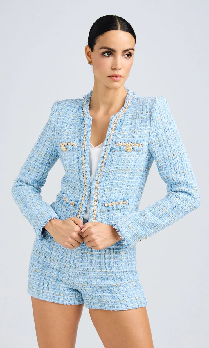 Generation Love - Betsy Buttoned Tweed Blazer (Final Sale) - XO, Tina
