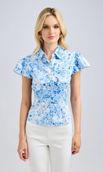 Generation Love - Francesca Floral Poplin Top - XO, Tina