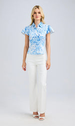 Generation Love - Francesca Floral Poplin Top - XO, Tina