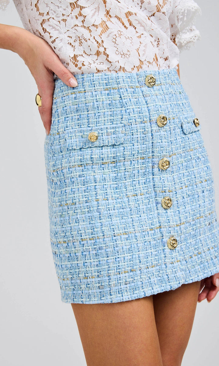 Generation Love - Jinny Tweed Skirt (Final Sale) - XO, Tina
