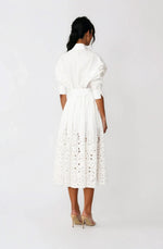 Hayden Shirt Dress – White Hayden Shirt Dress – White