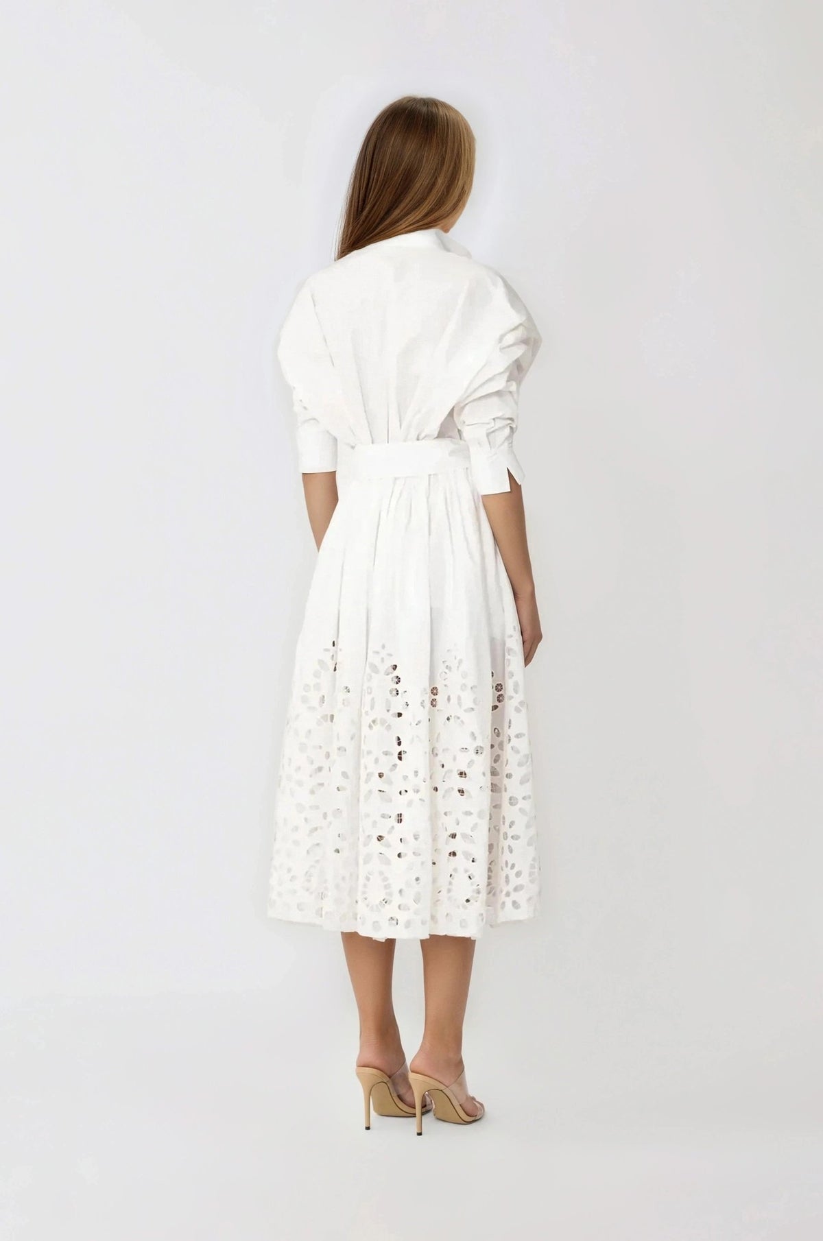 Hayden Shirt Dress – White Hayden Shirt Dress – White