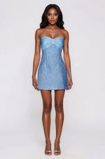 Jace Dress – Azure Blue Jace Dress – Azure Blue
