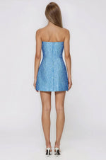 Jace Dress – Azure Blue Jace Dress – Azure Blue