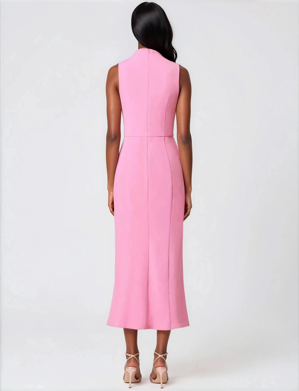 Jamie Midi Dress – Pink (Final Sale) Jamie Midi Dress – Pink (Final Sale)