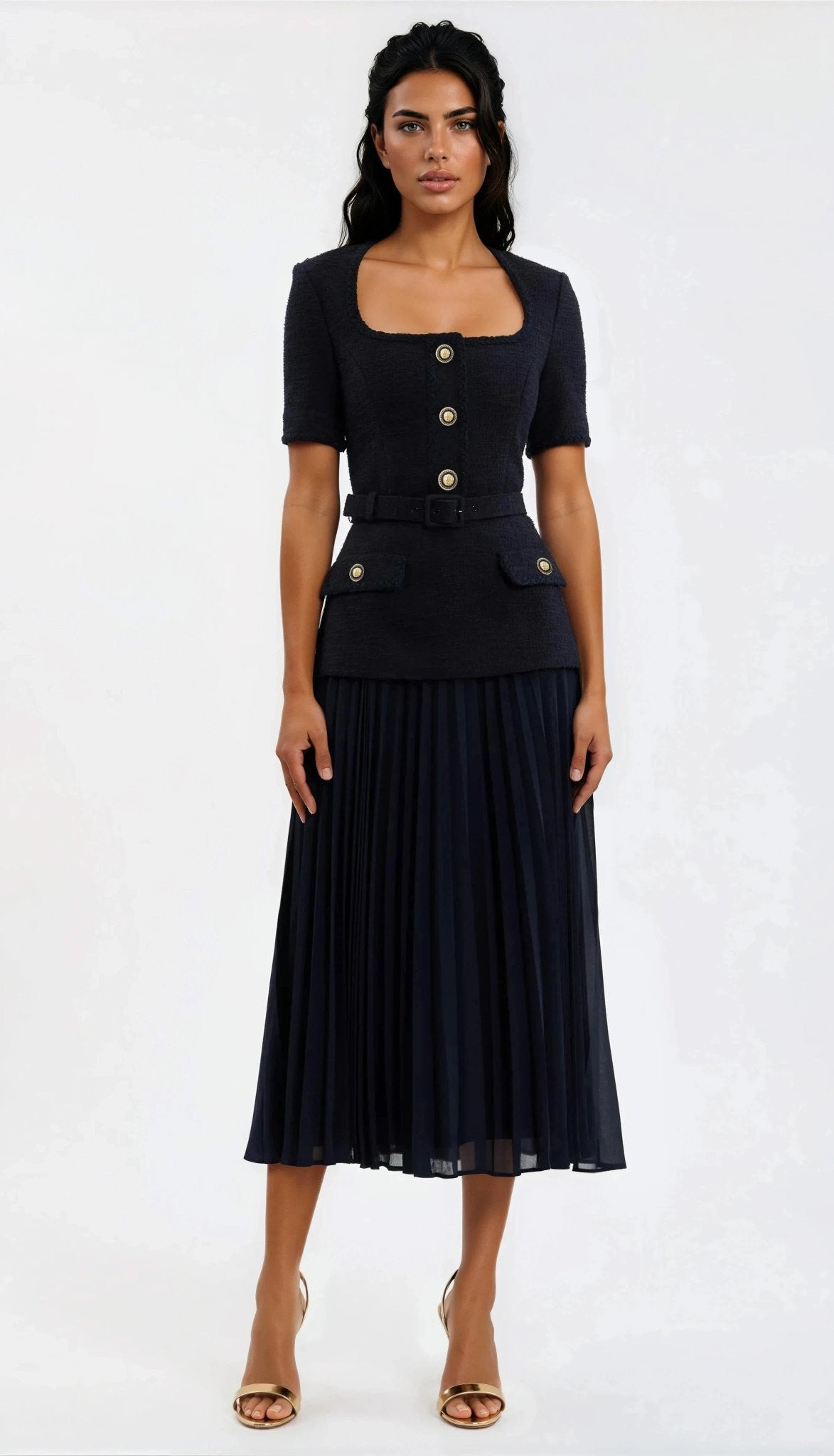 Jonie Midi - Navy Jonie Midi - Navy