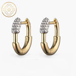 Milena Hoops - 925 Sterling Silver Milena Hoops - 925 Sterling Silver