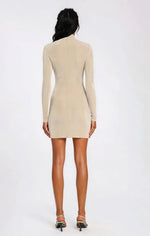 Nara Mini Dress – Concrete Nara Mini Dress – Concrete