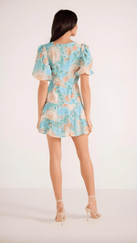 MINKPINK - Evelyn Puff Sleeve Mini Dress