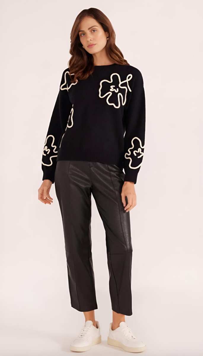 MINKPINK - Isla Floral Knit Jumper - Encompass Boutique