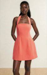 Nevelle Hourglass Halter Dress (Final Sale)