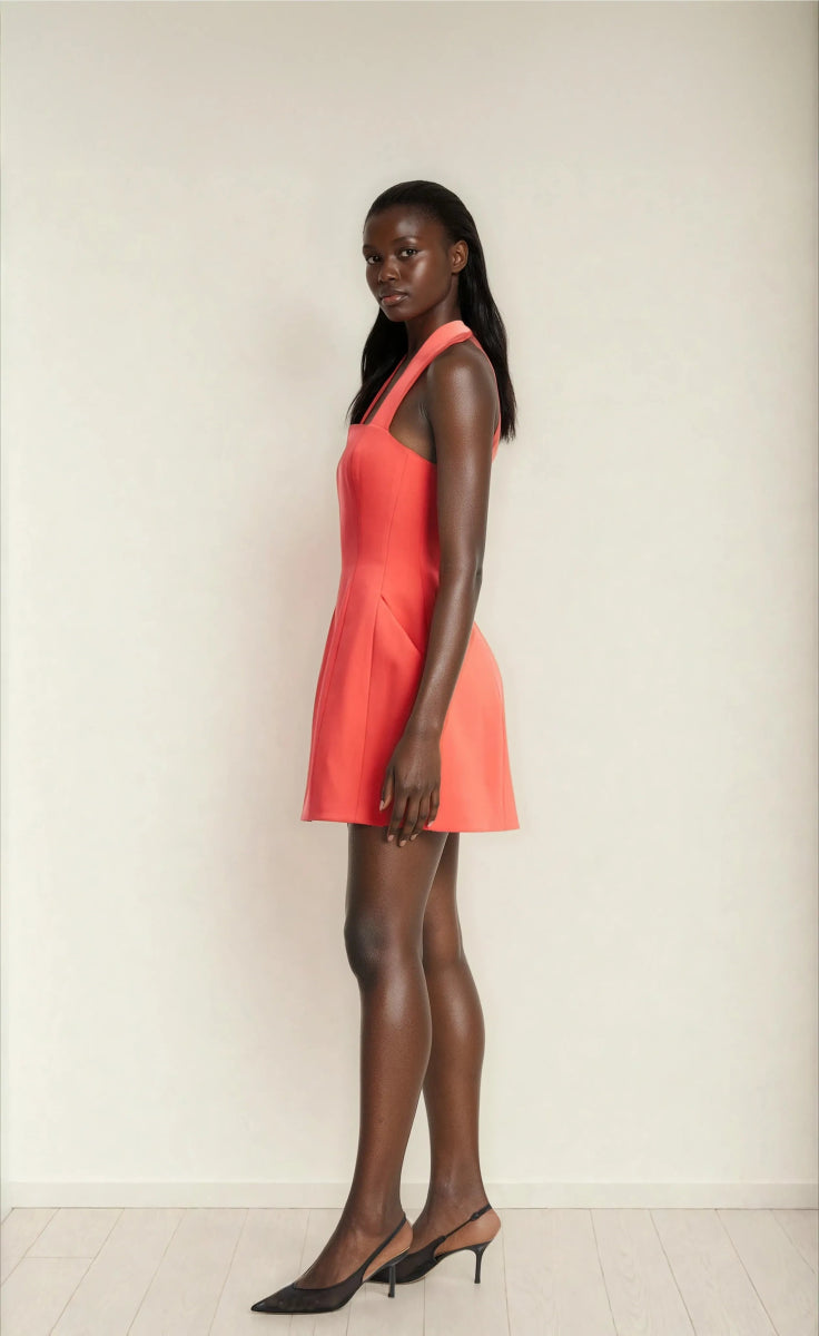 Nevelle Hourglass Halter Dress (Final Sale)