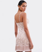 PatBo - Flower Crochet Embroidered Mini Dress