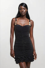 Gavea Mesh Mini Dress – Black Gavea Mesh Mini Dress – Black