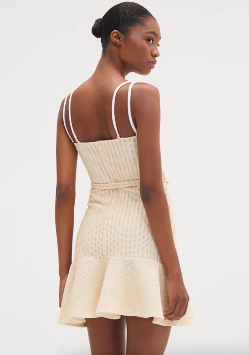 PatBO - Metallic Knit Mini Dress