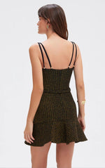 PatBO - Metallic Knit Mini Dress