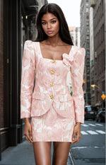 PatBO - Petal Jacquard Jacket