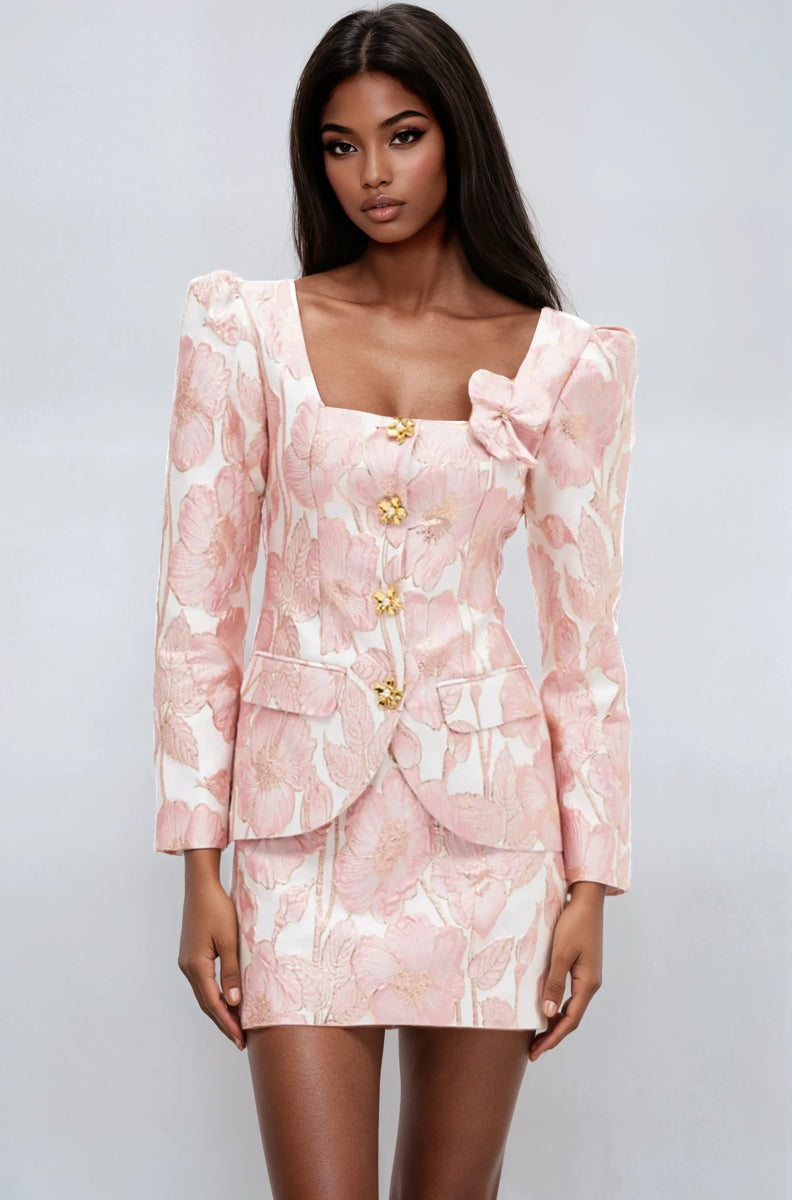 PatBO - Petal Jacquard Jacket