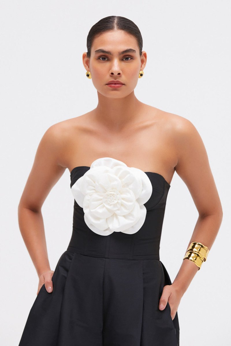 PatBO - Taffeta Bloom Jumpsuit