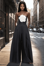 PatBO - Taffeta Bloom Jumpsuit