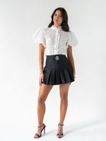 Taffeta Bloom Shirt – Off White Taffeta Bloom Shirt – Off White