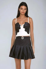 PatBO - Taffeta Bloom Skirt