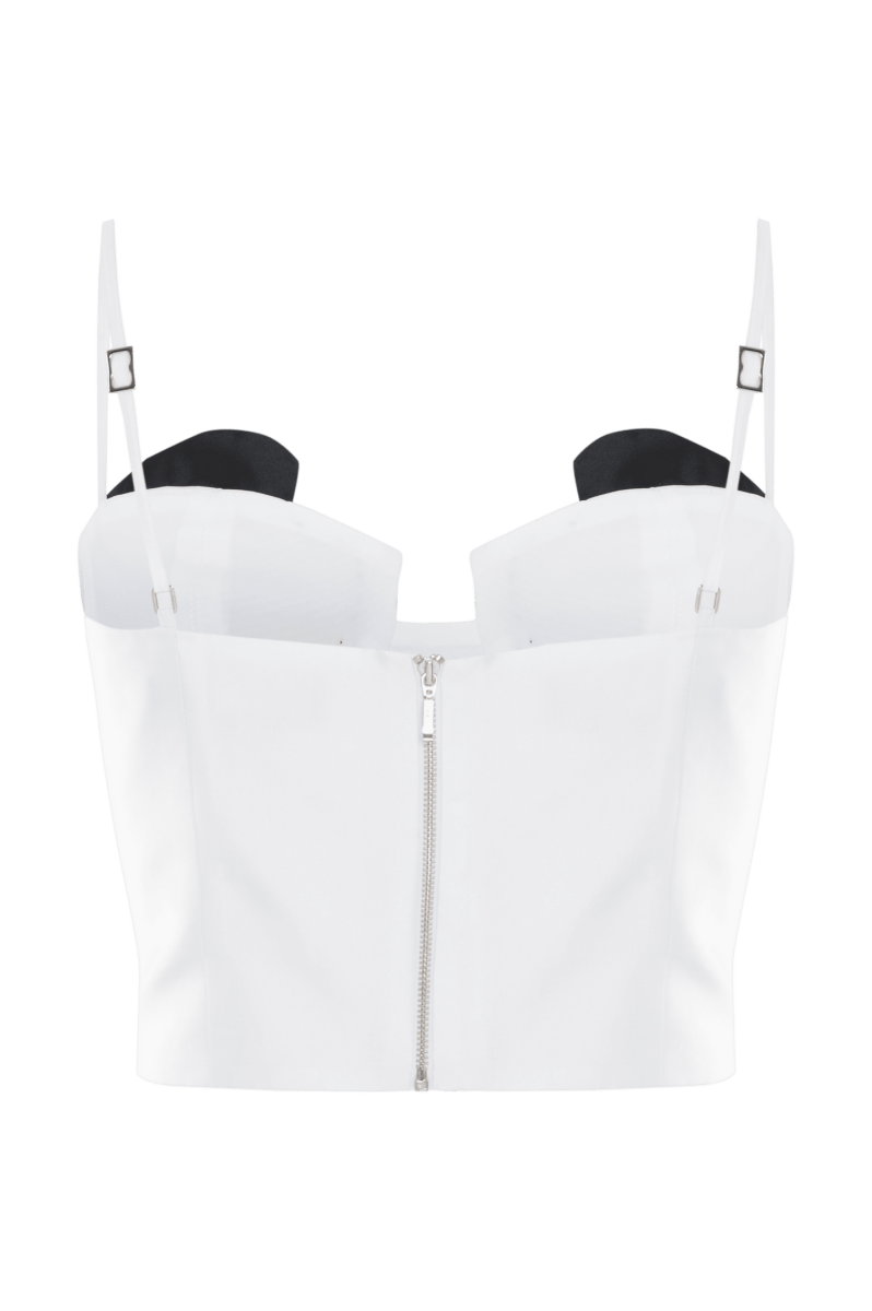 PatBO - Taffeta Bloom Top