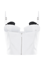 PatBO - Taffeta Bloom Top