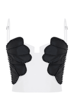 PatBO - Taffeta Bloom Top