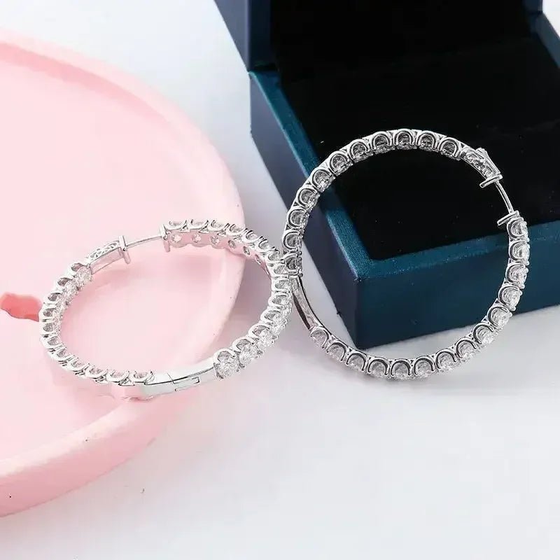 Personalized Big Diameter Earrings – Luxury Statement Jewelry Personalized Big Diameter Earrings – Luxury Statement Jewelry