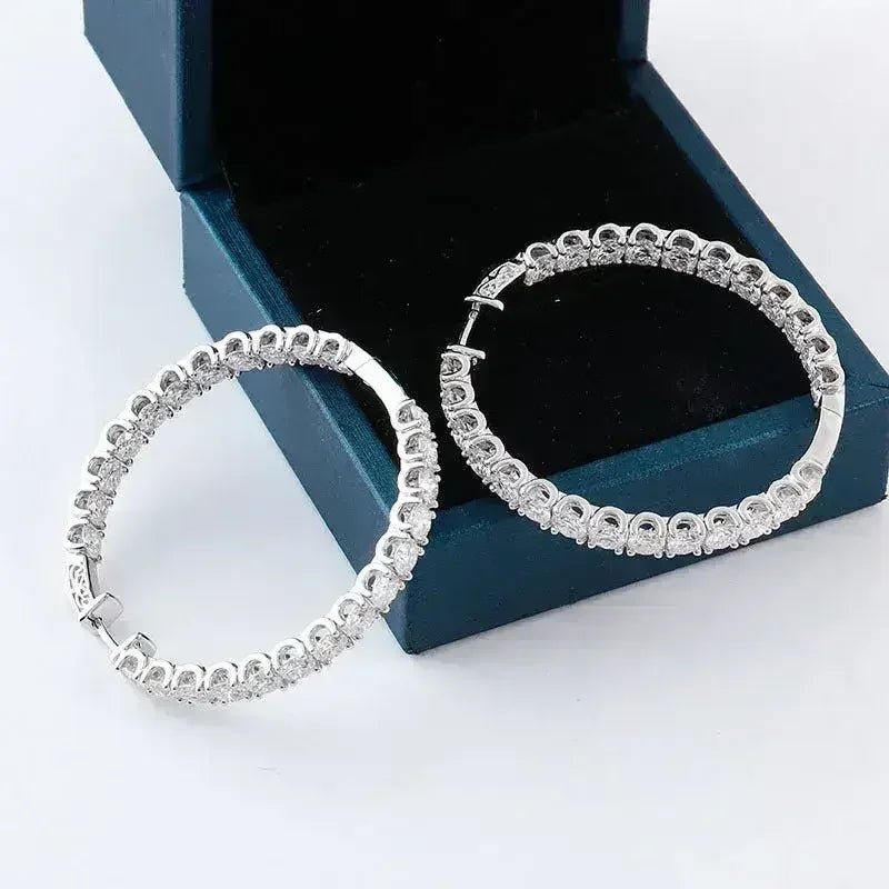 Personalized Big Diameter Earrings – Luxury Statement Jewelry Personalized Big Diameter Earrings – Luxury Statement Jewelry