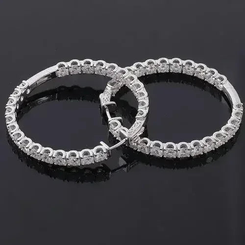 Personalized Big Diameter Earrings – Luxury Statement Jewelry Personalized Big Diameter Earrings – Luxury Statement Jewelry