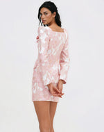 Petal Jacquard Jacket – Pink Petal Jacquard Jacket – Pink