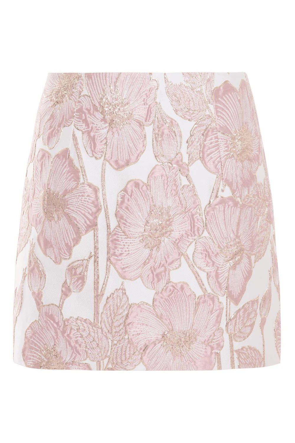 Petal Jacquard Skirt – Pink Petal Jacquard Skirt – Pink