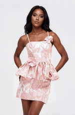 Petal Jacquard Top – Pink Petal Jacquard Top – Pink