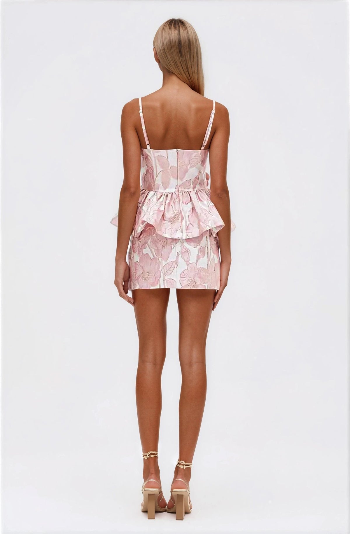 Petal Jacquard Top – Pink Petal Jacquard Top – Pink