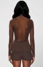 Piper Sweater – Slate Brown Piper Sweater – Slate Brown