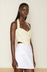 Pollie Halter Corset Top