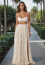 Sau Lee - Amare Crochet Maxi Skirt
