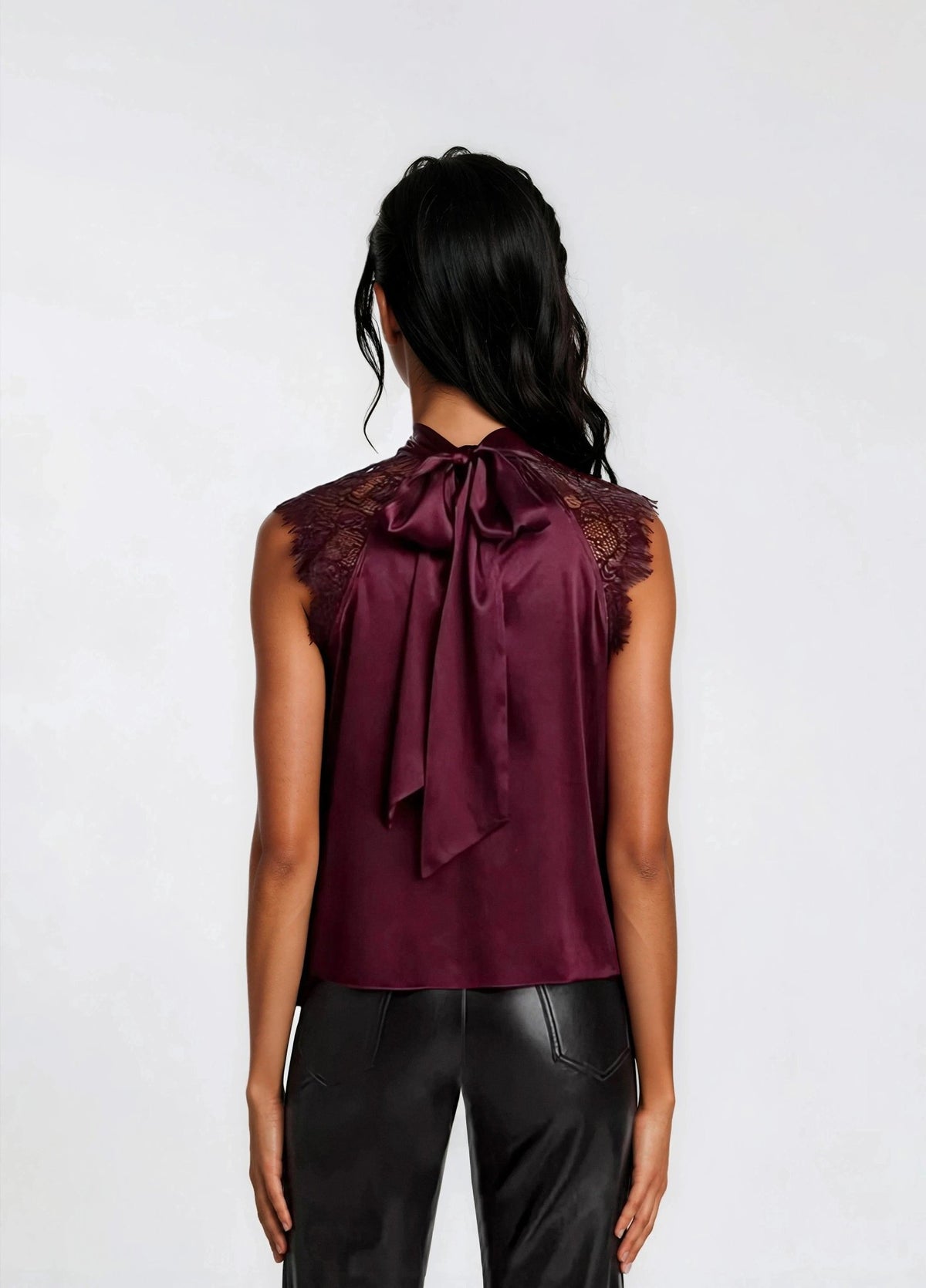 Rachel Halter Blouse - Malbec Rachel Halter Blouse - Malbec - XO, Tina