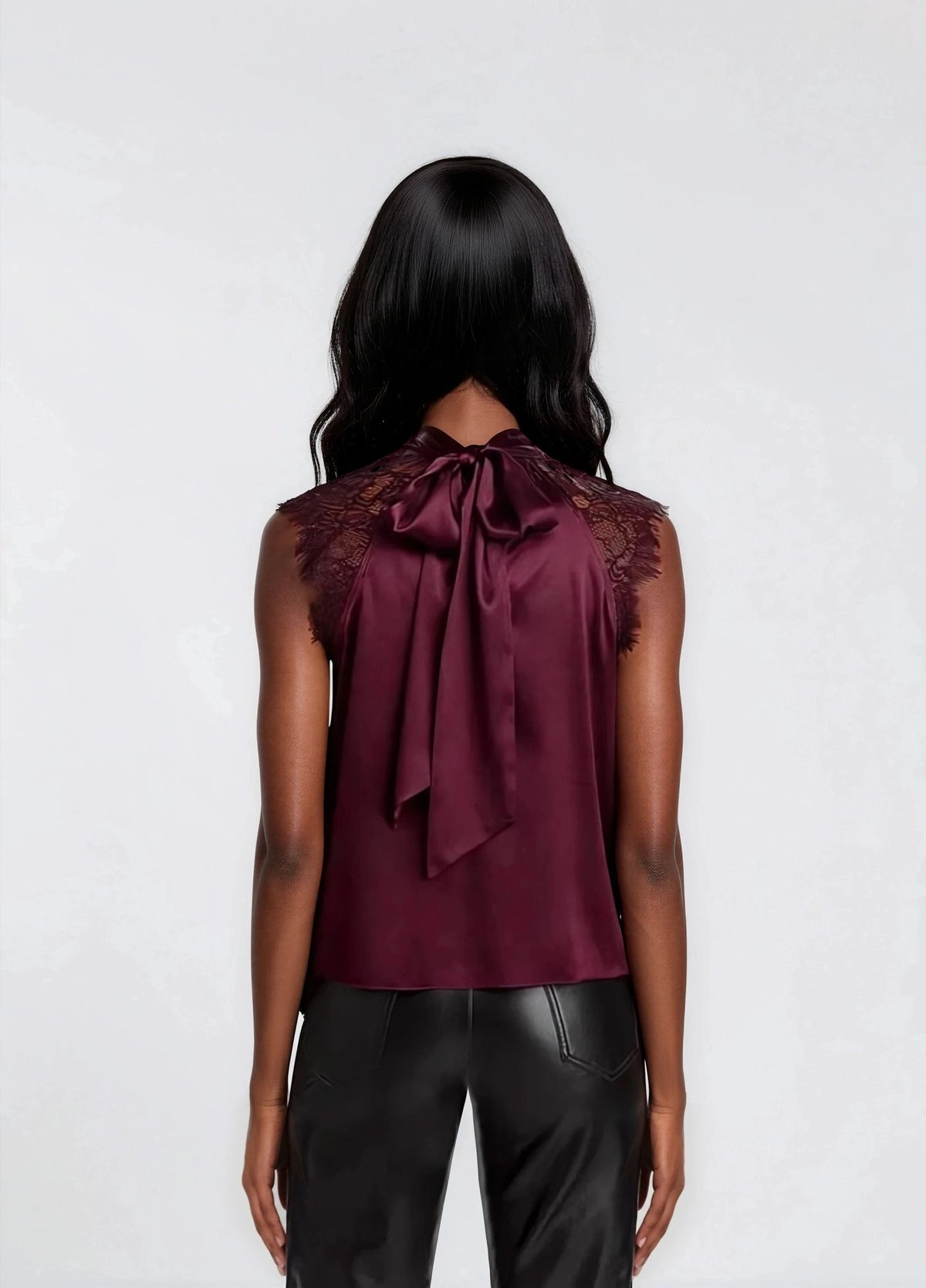 Rachel Halter Blouse - Malbec Rachel Halter Blouse - Malbec - XO, Tina