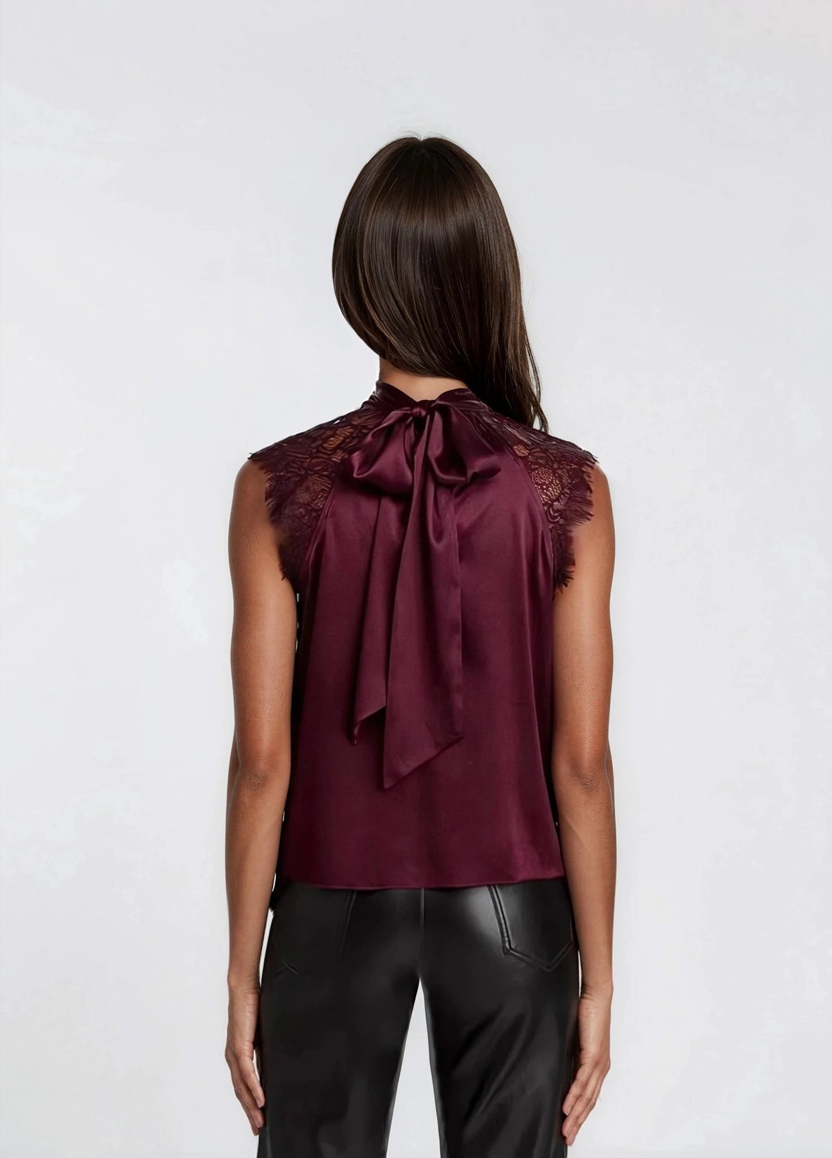 Rachel Halter Blouse - Malbec Rachel Halter Blouse - Malbec - XO, Tina
