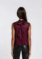 Rachel Halter Blouse - Malbec - XO, Tina Rachel Halter Blouse - Malbec - XO, Tina